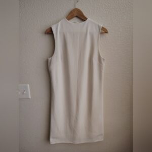 Women's white h&m shift dress